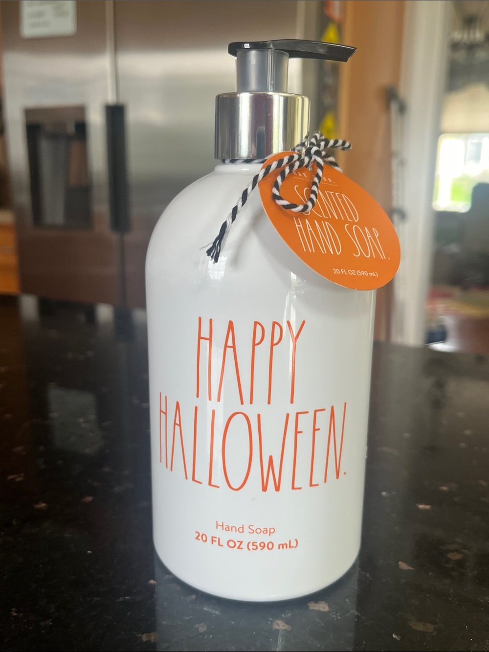 Rae Dunn Happy Halloween Pumpkin Pie Hand Soap